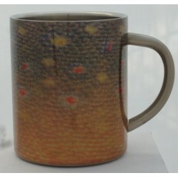 My River brown trout skin fishing stainless steel cup